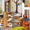thumbnail image 7 of Sm:)e Welcome Ghost Bat Pumpkin Halloween Garden Flag 12 x 18 Inch, Double-Sided Printing, Outdoor Welcome Decor for Yards, 7 of 7