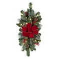 thumbnail image 1 of Haute Decor 26 In Pre Lit Classic Christmas Fir w/ 20 LED Warm White Lights, 1 of 2