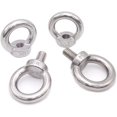 thumbnail image 4 of 1-2PCS Lifting Eye Nuts/Screw Ring Eyebolt Ring hooking nut Screws M3 M4 M5 M6 M8 M10 M12 304 Stainless Steel Durable (Color : Lifting Eye Nuts, Size : M6(2PCS)), 4 of 5