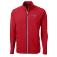 thumbnail image 2 of Men's Cutter & Buck  Red Dayton Flyers Vault Adapt Eco Knit Hybrid Recycled Mens Full Zip Jacket, 2 of 3