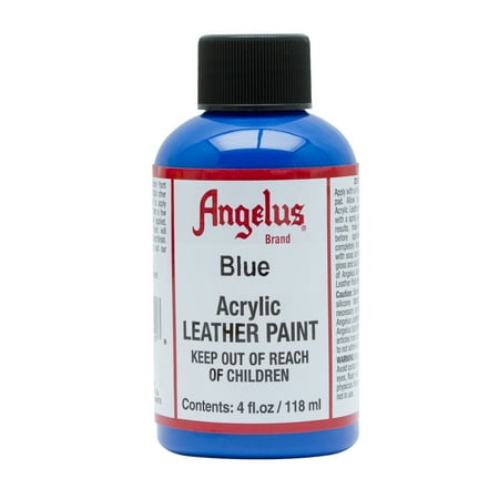 UPC: 0086366740408 | Angelus® Acrylic Leather Paint  4 oz.  Blue