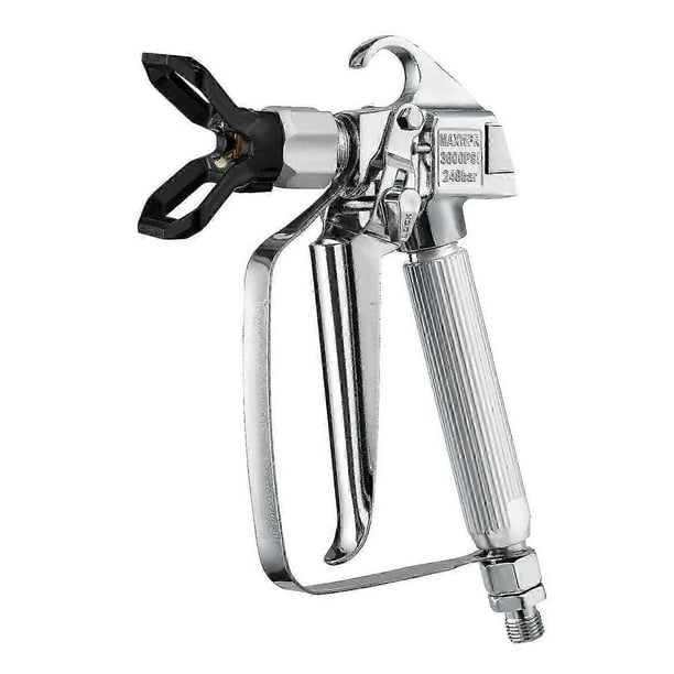 Airless Paint Spray Gun, 3600PSI High Pressure Airless Paint Sprayer Gun with 517 Tip, Swivel Joint Airless Spray Gun Kit