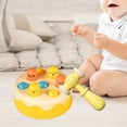 thumbnail image 3 of Juego de hámster Sunnimix Martillar golpear juguetes Amarillo, 3 of 8
