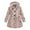 Khaki c, variant on Spazoro Kids Girls Jackets, Long Sleeve Fall Winter Cotton Zipper Hooded Warm Coats for Child Girls Boys Khaki Size 6 T