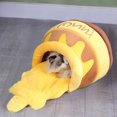 thumbnail image 3 of LSLJS Shape Cat Sofa Bed, Cute and Comfortable, Pet Cat House Can Be Inverted, Multifunctional Soft Pet Bed, Suitable for Cats and Puppies, 3 of 9
