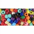 thumbnail image 2 of Darice Multicolor Plastic Pony Beads, 9mm, 1000 pieces, 2 of 2