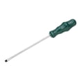 thumbnail image 3 of Uxcell SL5 Flat Head Screwdriver 9.8" Magnetic Slotted Screwdriver CR-V with Ergonomic Handle for Repairing, Green, 3 of 7