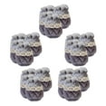 thumbnail image 1 of Gorra de protectores de piso para patas de silla, 20 piezas, calcetines para patas de silla para muebles, gris, 1 of 9