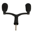 thumbnail image 3 of Double Reel Handle, Dual Handle Grip 0.2in Hexagonal Shaft 3.9in Rocker Arm Easy To Operate Fishing Accessory Aluminum Alloy Matte Spray Paint Strong Sturdy Fishing Reel Handle For, 3 of 8