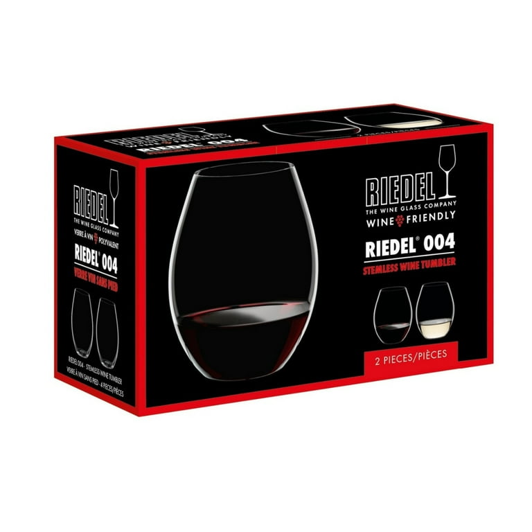 Box of 4 tumblers wine friendly Riedel 