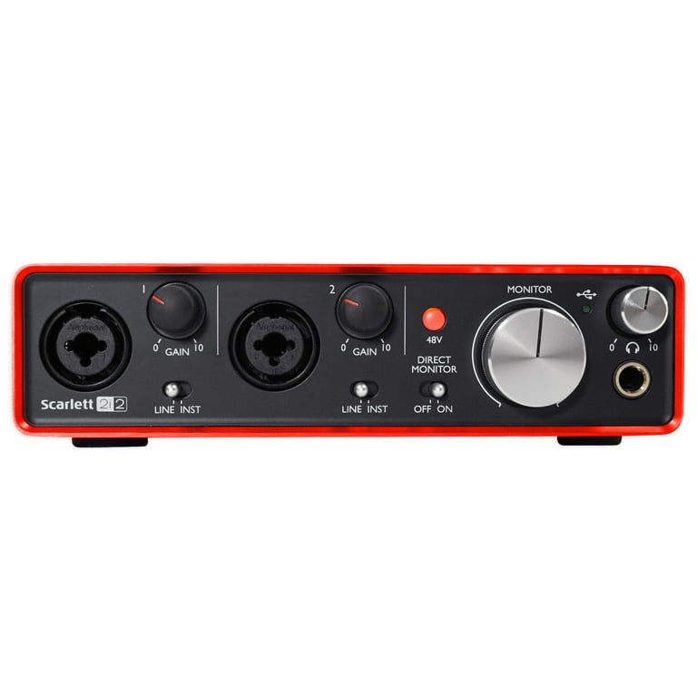Focusrite SCARLETT STUDIO 2i2 2nd Gen 192kHz USB 2.0 Audio