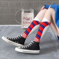 thumbnail image 5 of Naloa 4th of July Gnomes Thigh High Socks Extra Long Stretchy Sock Women Over Knee High Opaque Stocking Daily Wear, 5 of 6