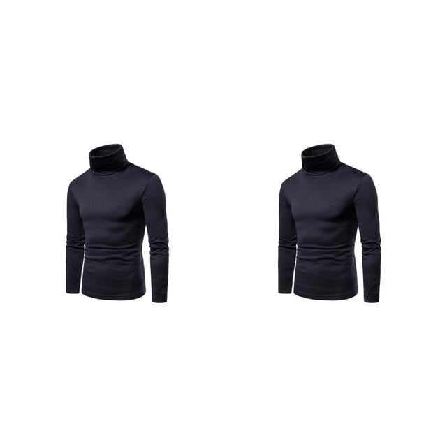 Sonducket Camisa térmica para hombre Jersey de cuello alto Ropa interior de invierno cómoda Type1 NO1