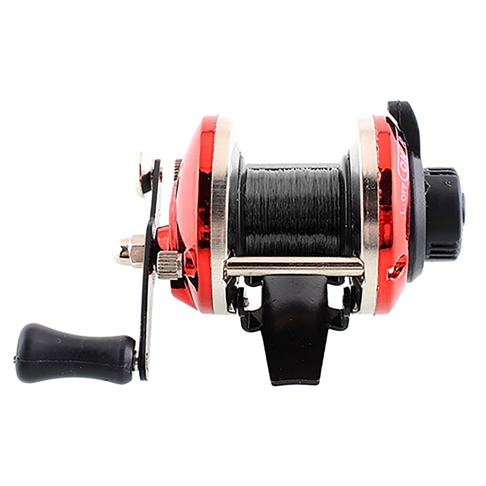 NEWwt Fishing Wheel Powerful Reversible Handle Metal Spinning