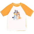 thumbnail image 3 of Bluey Bingo Toddler Boys Rash Guard and Swim Trunks Outfit Set Toddler to Little Kid, 3 of 5