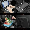 WSBArt Car Steering Wheel Tray Laptop Table, Car Stand Trays for Eating