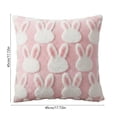 thumbnail image 3 of Easter Bunny Cottons Velvet Throw Pillow Cover Home Decorative Pillow Ambience Living Room Sofa Cushion Cover, 3 of 6