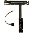 thumbnail image 2 of M.2 NVMe PCIe 4.0 x4 Adapter Cable with Gold-Plated Contacts Amphenol Gen 4 Connector for Multiple Devices, 2 of 3