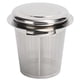 thumbnail image 3 of Colador de té, cesta infusora de té de hojas sueltas, filtro de malla fina con tapa, tetera para taza de acero inoxidable, 3 of 8