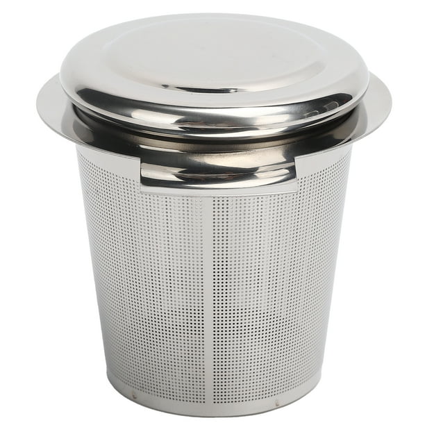 Colador de té, colador de té, infusor de té de hojas sueltas, diseño aerodinámico