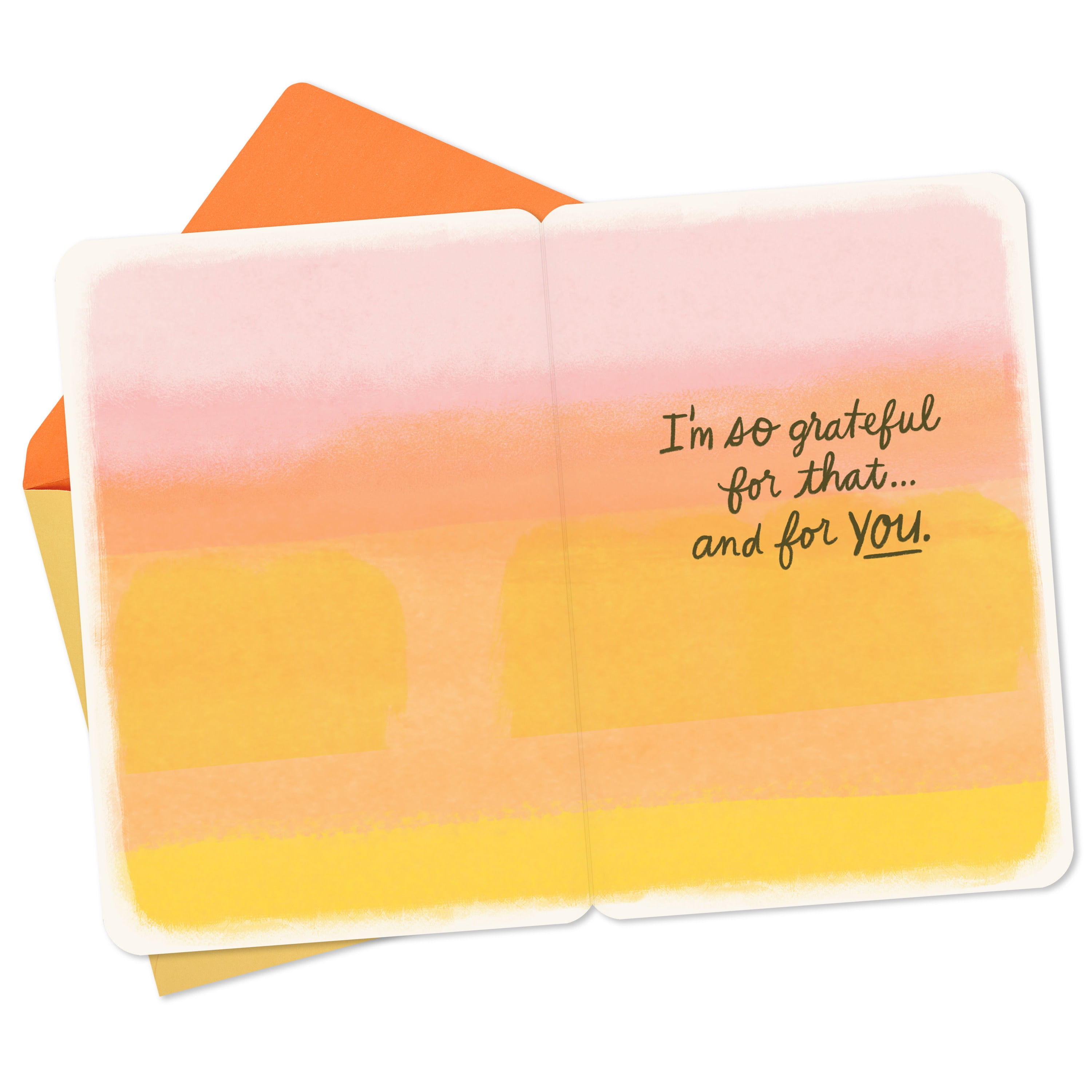 Hallmark Just Because Friendship Card (Grateful for You)