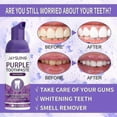 thumbnail image 2 of Jaysuing Purple Tooth Whitening Toothpaste Purple Teeth Whitening Toothpaste - 60G, 2 of 4