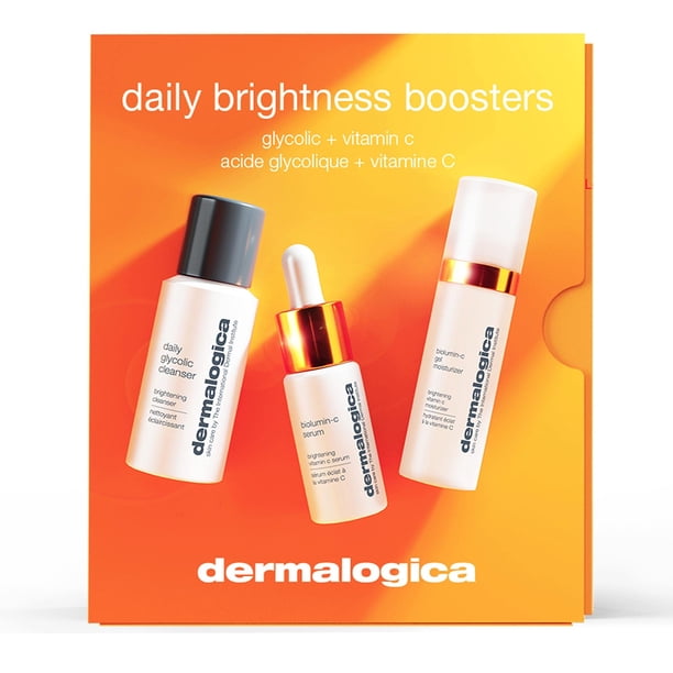 Kit de cuidado facial Dermalogica Daily Brightness Boosters