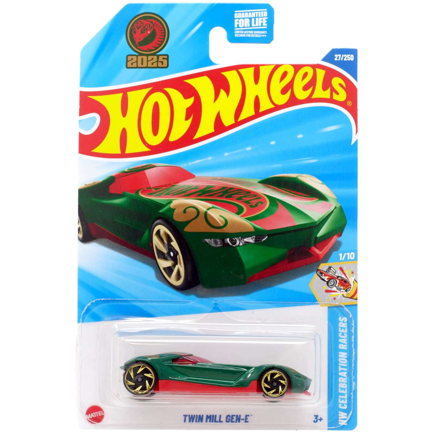 Hot Wheels Honda Civic Custom – HW Drag Strip Edition, Short Card