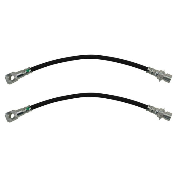 TRQ Rear , Rear Outer Brake Hose Set BLA63746 Fits Select 1998-2005 Chevrolet Blazer , 1998-2001 GMC Jimmy