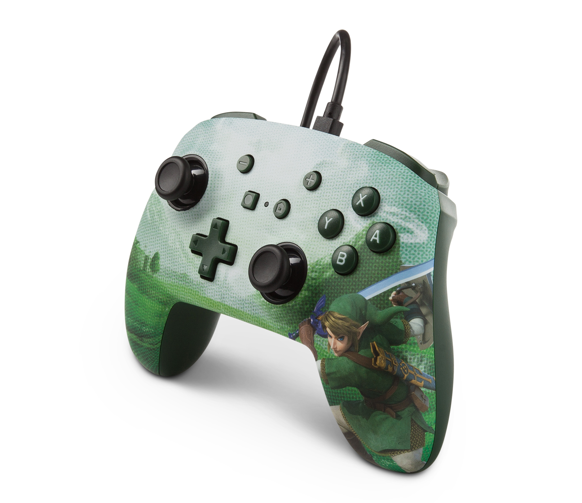 PowerA Enhanced Wired Controller for Nintendo Switch - Link Hyrule - image 5 of 12