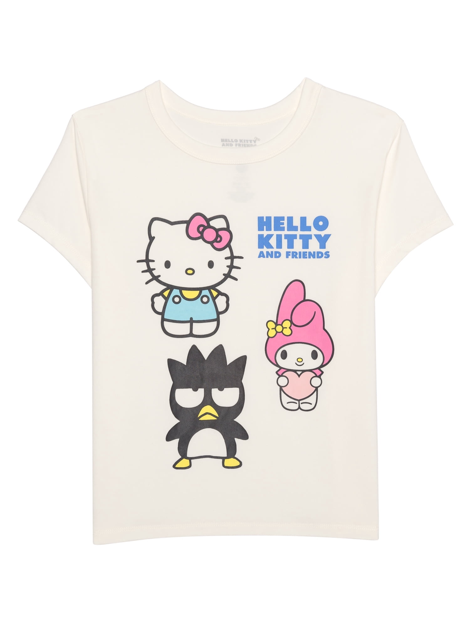 Hello Kitty Women's Graphic Tee and Pant Set, 2-Piece, Sizes XS-3X