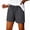 Gray, variant on Jean Shorts High Waisted Women'S Drawstring Shorts Casual Denim Shorts Modest Jean Shorts For Women Shorts With Pockets Elastic Waist Denim Shorts Women Elastic Waist Shorts Women