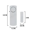 thumbnail image 2 of JYtrend Window Door Alarm, Burglar Security Magnetic Sensor (4 Pack), 2 of 6