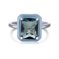 thumbnail image 1 of Creative 925 Sterling Silver Cubic Zirconia Gemstone Party Women Rings Fine Jewelry Birthday Gifts Rings Size 6-9 - Rings, 1 of 7