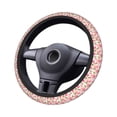 thumbnail image 4 of Elastic Steering Wheel Cover, Beautiful Rose Flowers A Stretch Thickening Car Steering Wheel Cover Women Men, Steering Wheel Protector Universal 15 in, 4 of 7