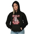 thumbnail image 3 of Xmas Santa Claus Never Went to Sleep Unisex Plus Size Hoodie Brisco Brands 5X, 3 of 6