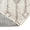 thumbnail image 7 of Unique Loom Bohemian Trellis Collection Area Rug - Gypsy (8' x 10' Oval Pearl/Gray), 7 of 7