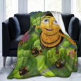 thumbnail image 1 of Maya The Bee Ultra-Soft Micro Fleece Blanket Home Decor Throw Lightweight for Couch Bed -Q123, 1 of 5