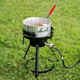 thumbnail image 2 of Worcest 10 Qt Propane Outdoor Fish Fryer Set 50,000 BTU - Deep Fryer Aluminum Seafood Boiler Steamer Kit Crawfish Fish Fryer Stock Pot, 2 of 6
