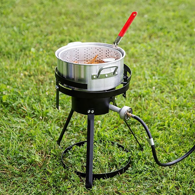 fish fryer accessories ROVSUN 10 QT Outdoor Propane Pot Kit togethers or entertaining friends FIRE RIOT 18 qt. Outdoor