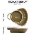 thumbnail image 3 of Tableware Stainlss Steel Bowl Soup And Sandwich Bowl New Soup And Sandwich Plate Combo Stoneware Compartment Soups & Side Bowl Set For Breakfast Cookies Bread Salad, 3 of 9