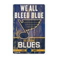 thumbnail image 2 of WinCraft St. Louis Blues 11'' x 17'' Slogan Wood Sign, 2 of 2