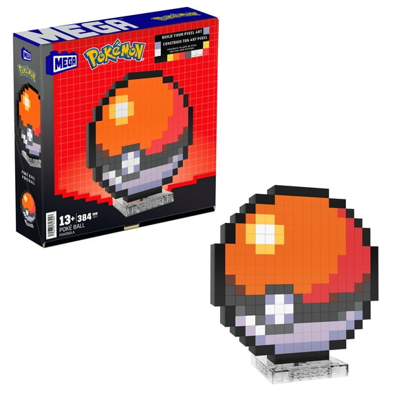 MEGA Pokémon Coffret de construction Pokéball (381pièces)