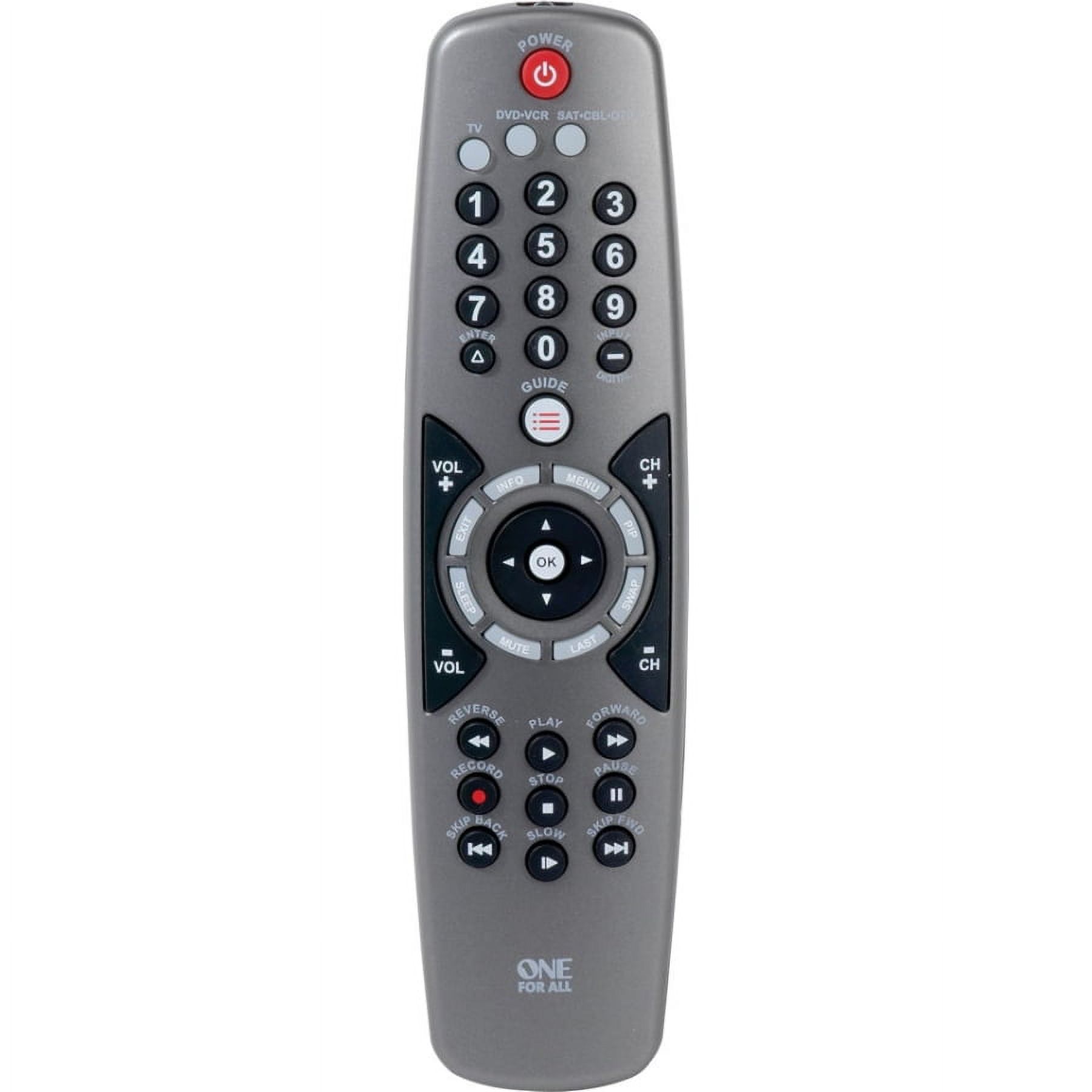 One For All OARN03S 3-Device Universal Remote - image 2 of 2