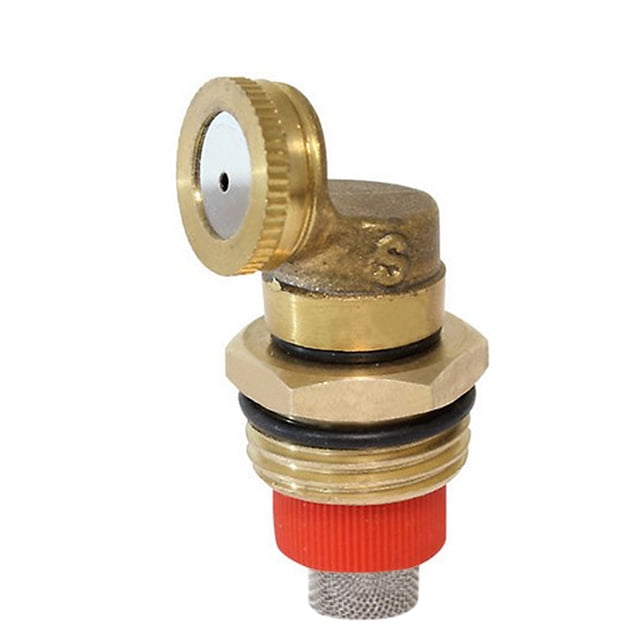 Toystoory Boquilla de latón 1/2/3/4, rociador de agua, rociador de niebla ajustable para jardín, fábrica de invernadero, sistema de refrigeración por Jardín y Patio 4 puntos 1 pulverización Toystoory HA006783-01B