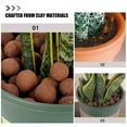 ITSELFER 1 Bag of Succulents Clay Rocks Small Natural Stones