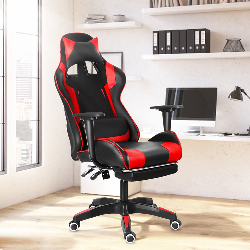 ESports Gaming Chair Racing Style Large Size Reclining Ergonomic