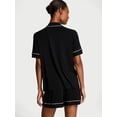 thumbnail image 2 of Conjunto de pijama Victoria's Secret Modal para mujer negro talla M, 2 of 6