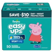 Pampers Easy Up Training Pants (5T6T), 50 Count