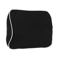 thumbnail image 1 of Almohada para el cuello del automóvil Almohada para reposacabezas del asiento del automóvil para el cuello y la espalda Espuma viscoelástica transpirable 1 pieza Negro Blanco, 1 of 6